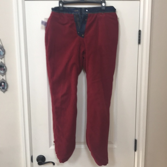 Red Head fleece lined straight jeans SZ 32x34. (SKU 158) - Picture 6 of 8